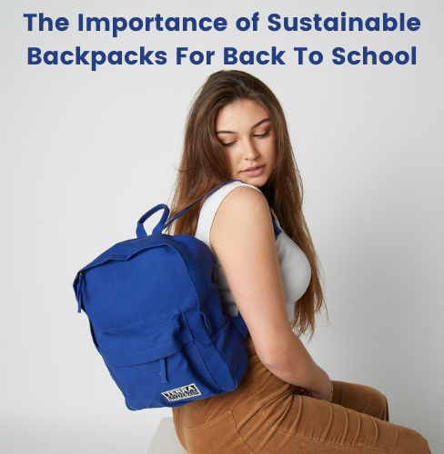 Sustainable Book Bags for School