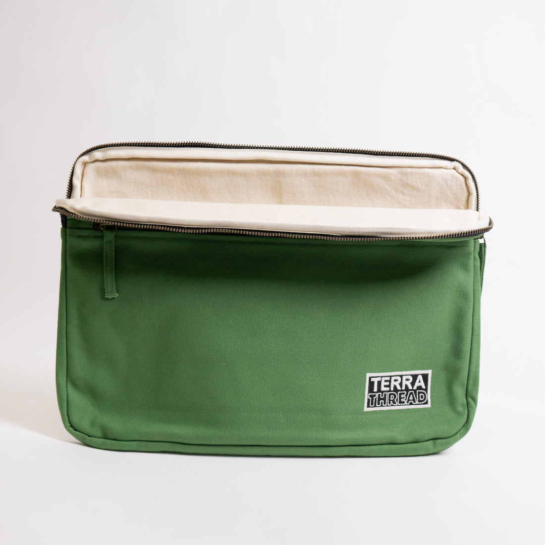 15 inch green laptop sleeve