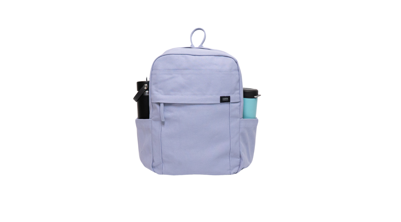 External  water bottle pockets
