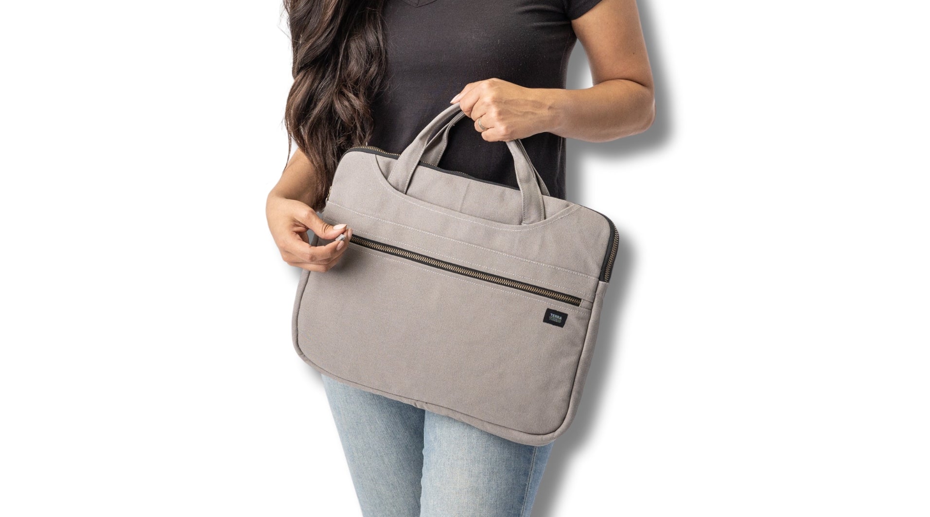 Long pull zipper & Handles