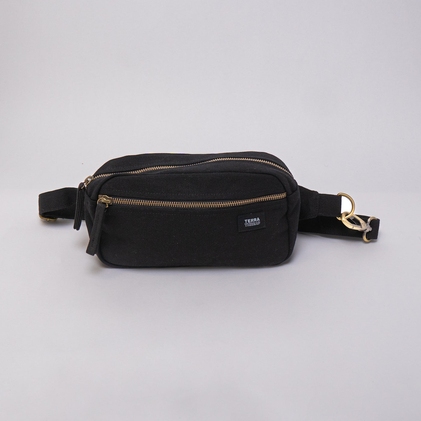 black fanny pack