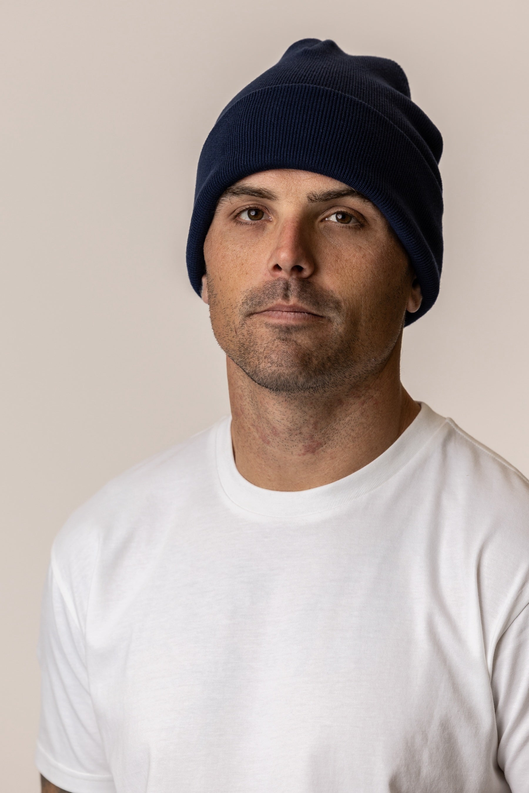blue beanie hats