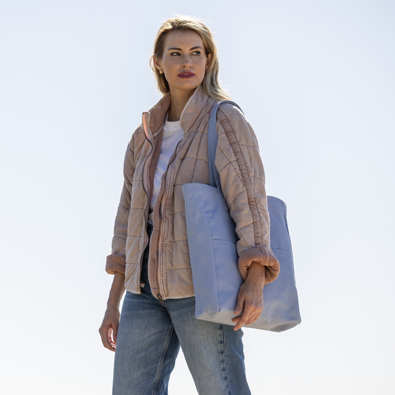canvas commuter tote