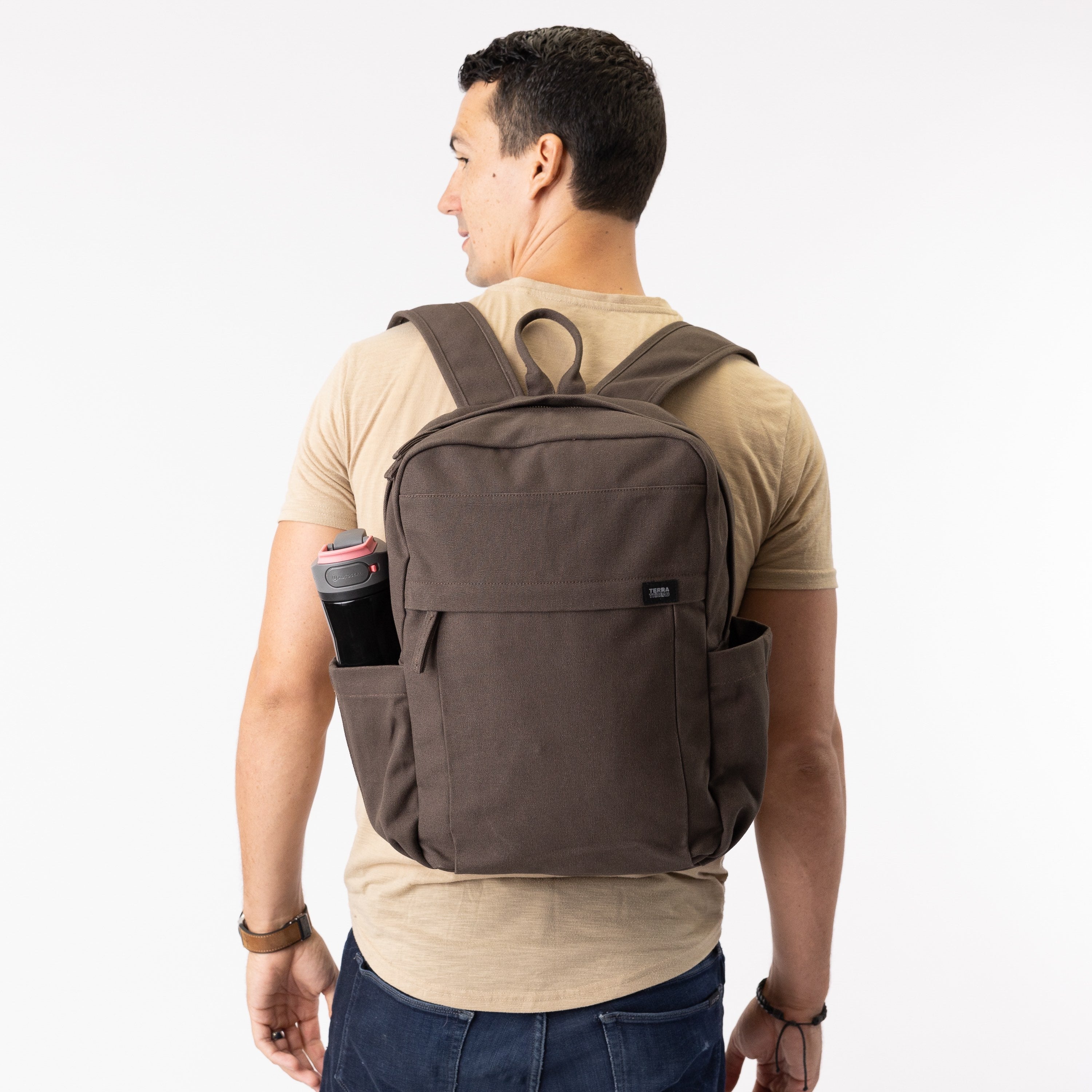 canvas backpack