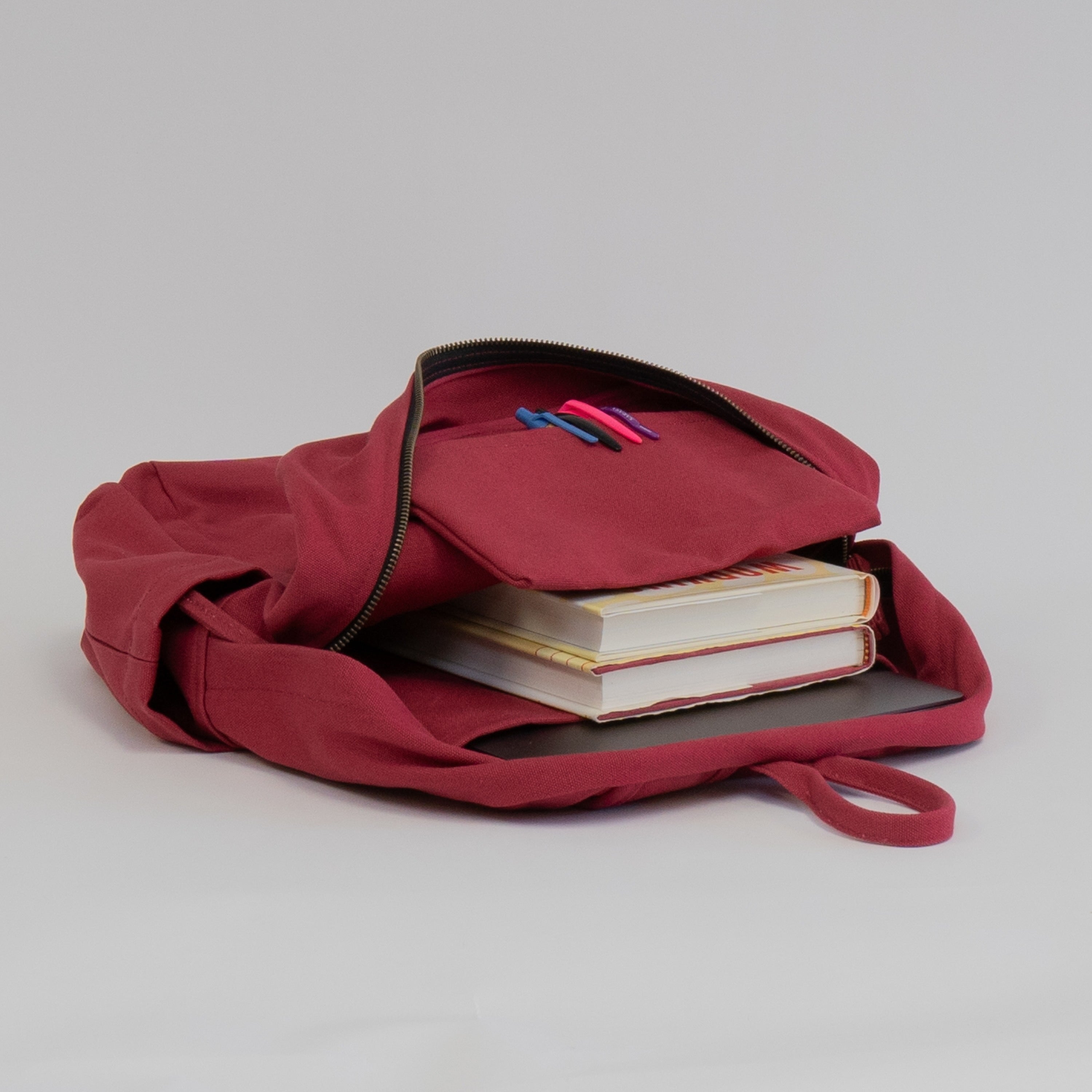 canvas laptop backpack