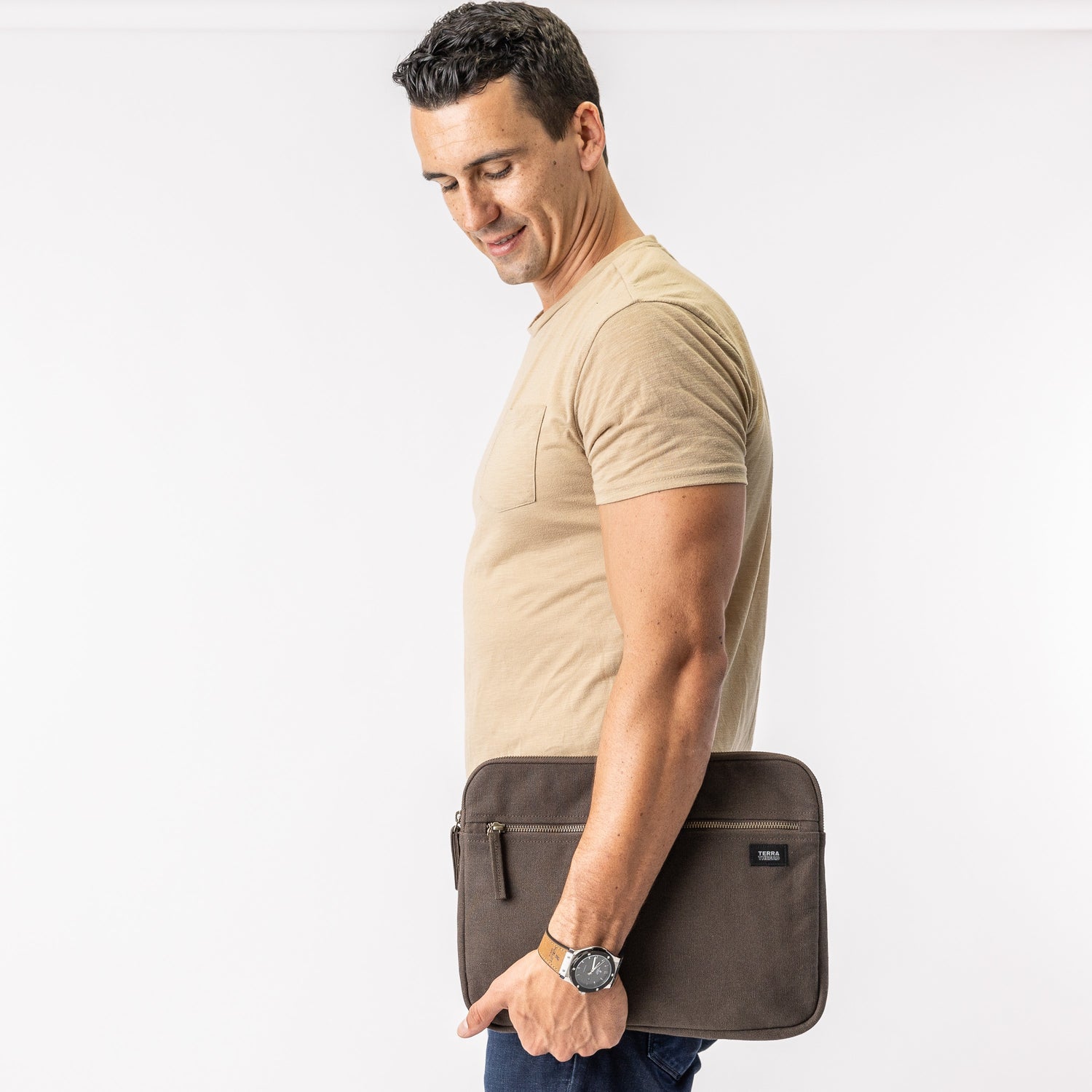 canvas laptop bag