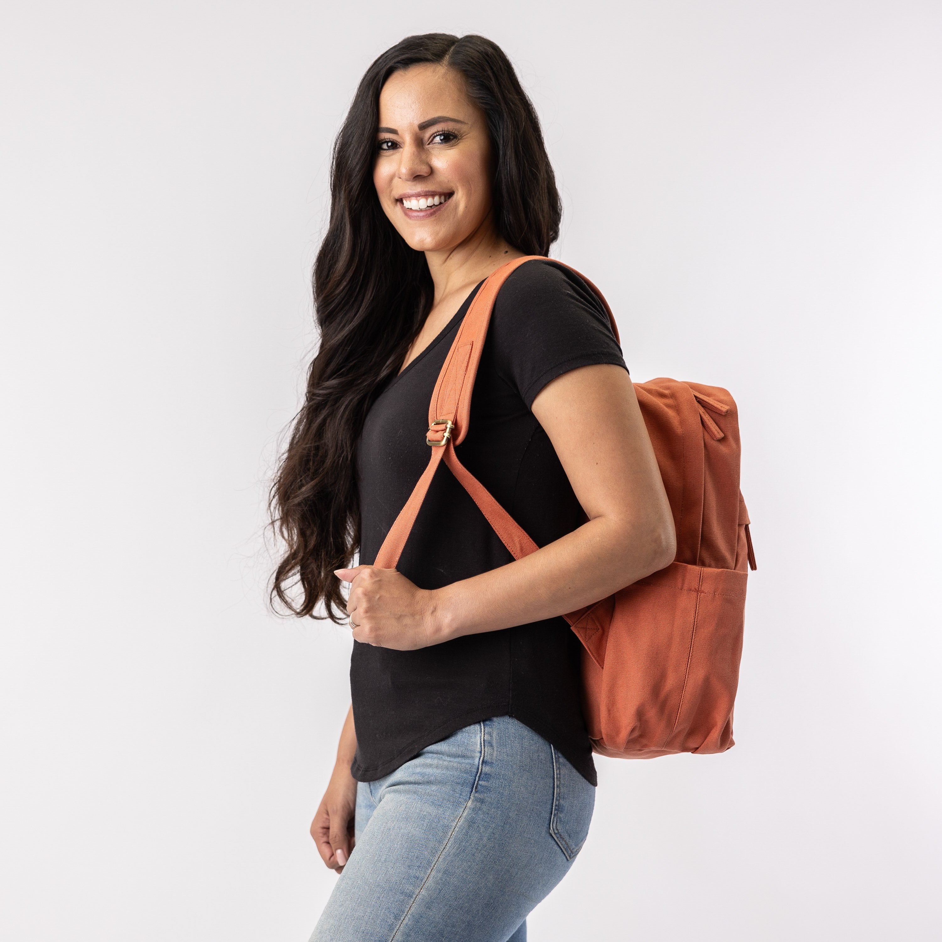 cotton backpack