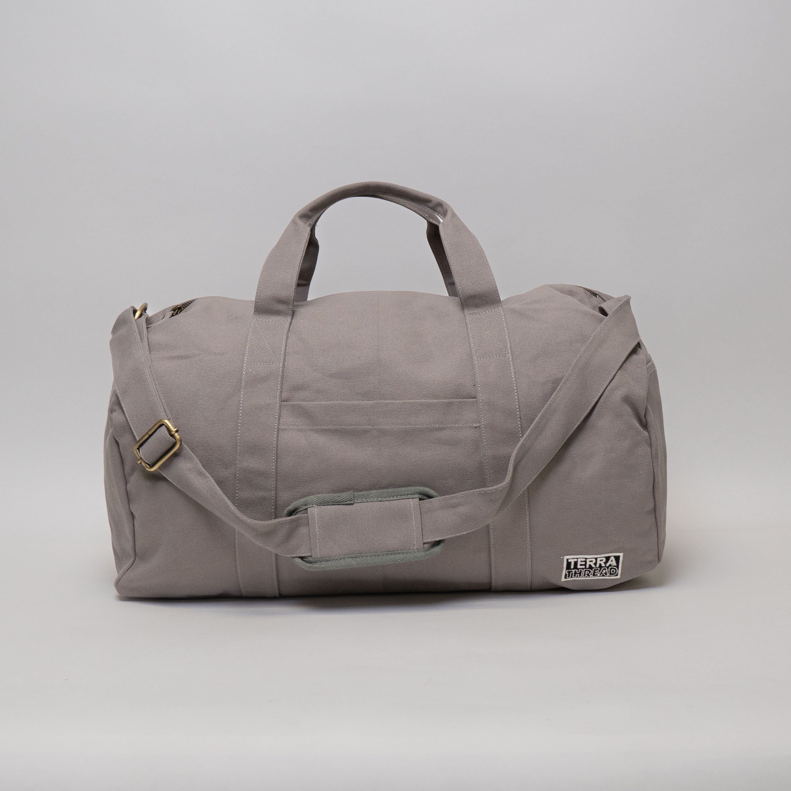 cotton duffle bag