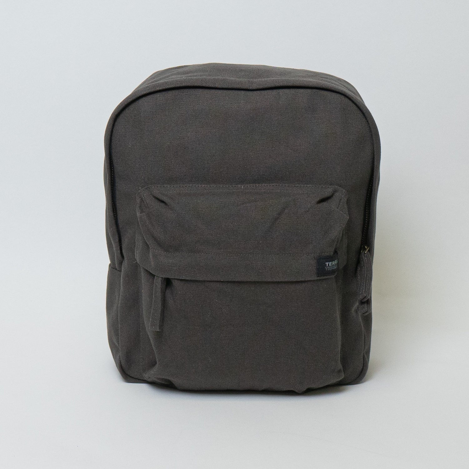 grey mini backpack