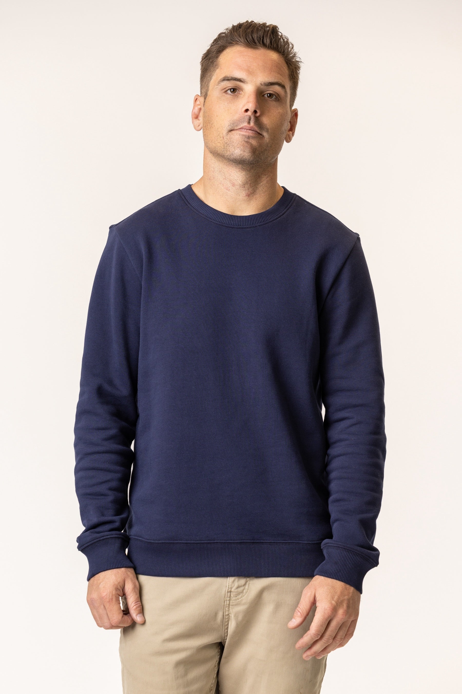 mens 100 cotton sweatshirt