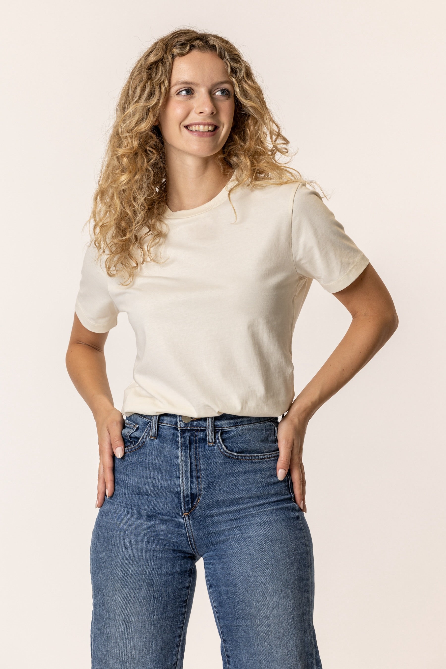 natural color organic cotton t-shirt