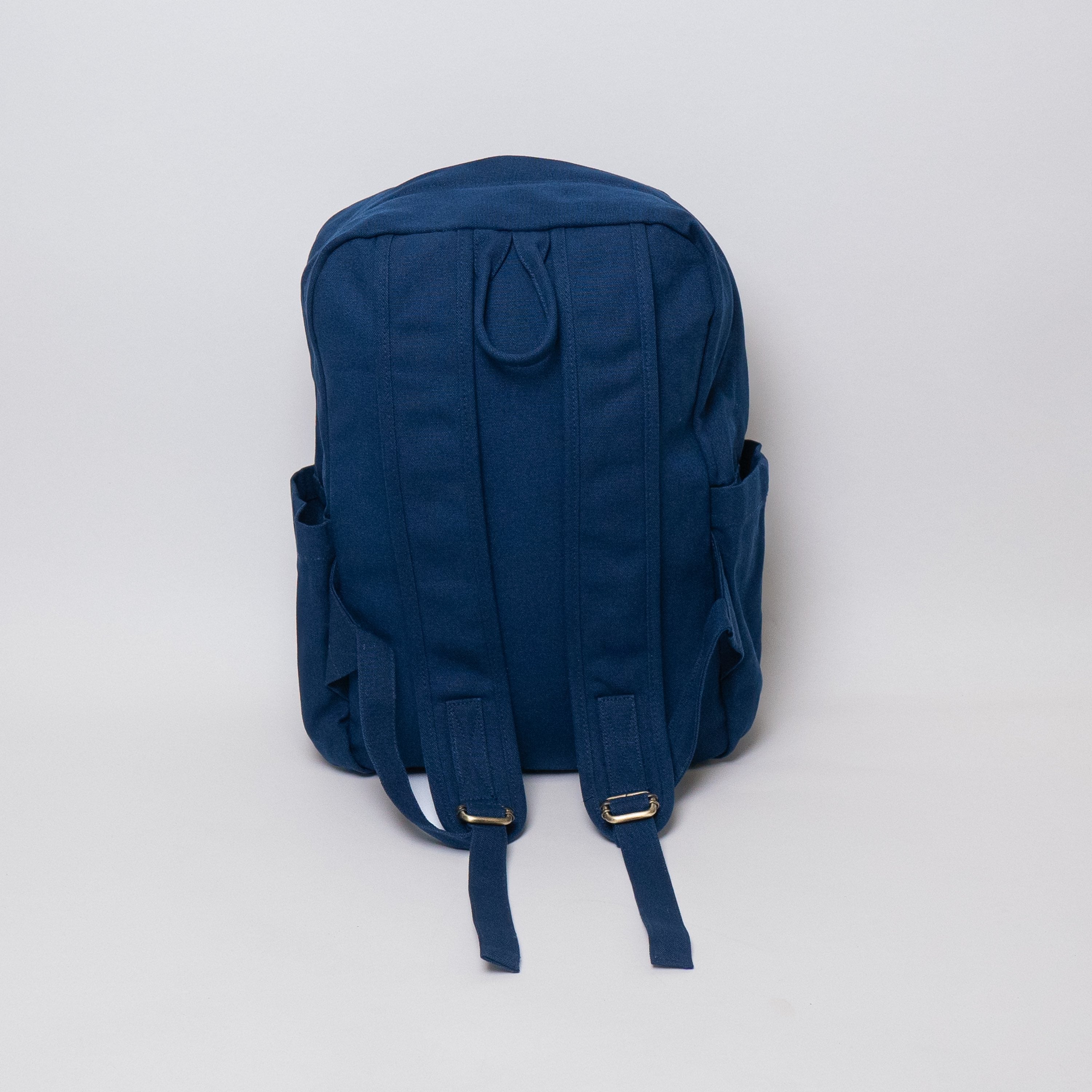navy backpack