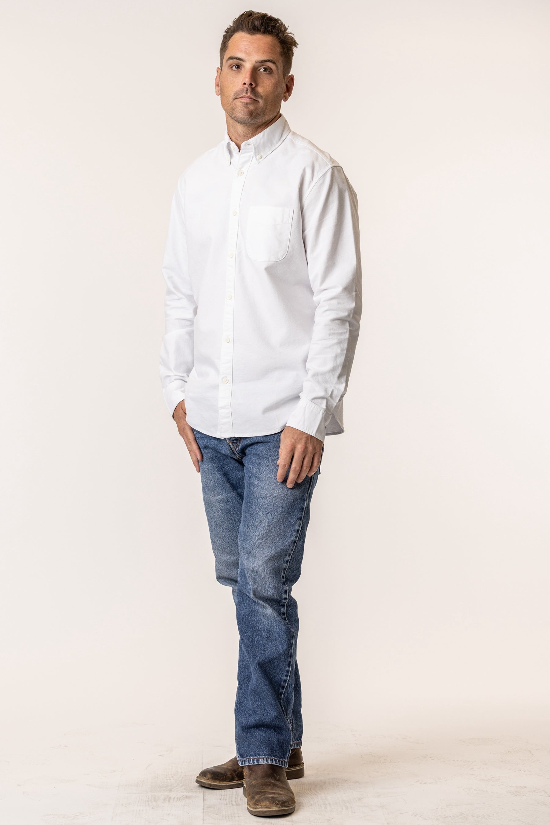 Organic Cotton Oxford Shirt