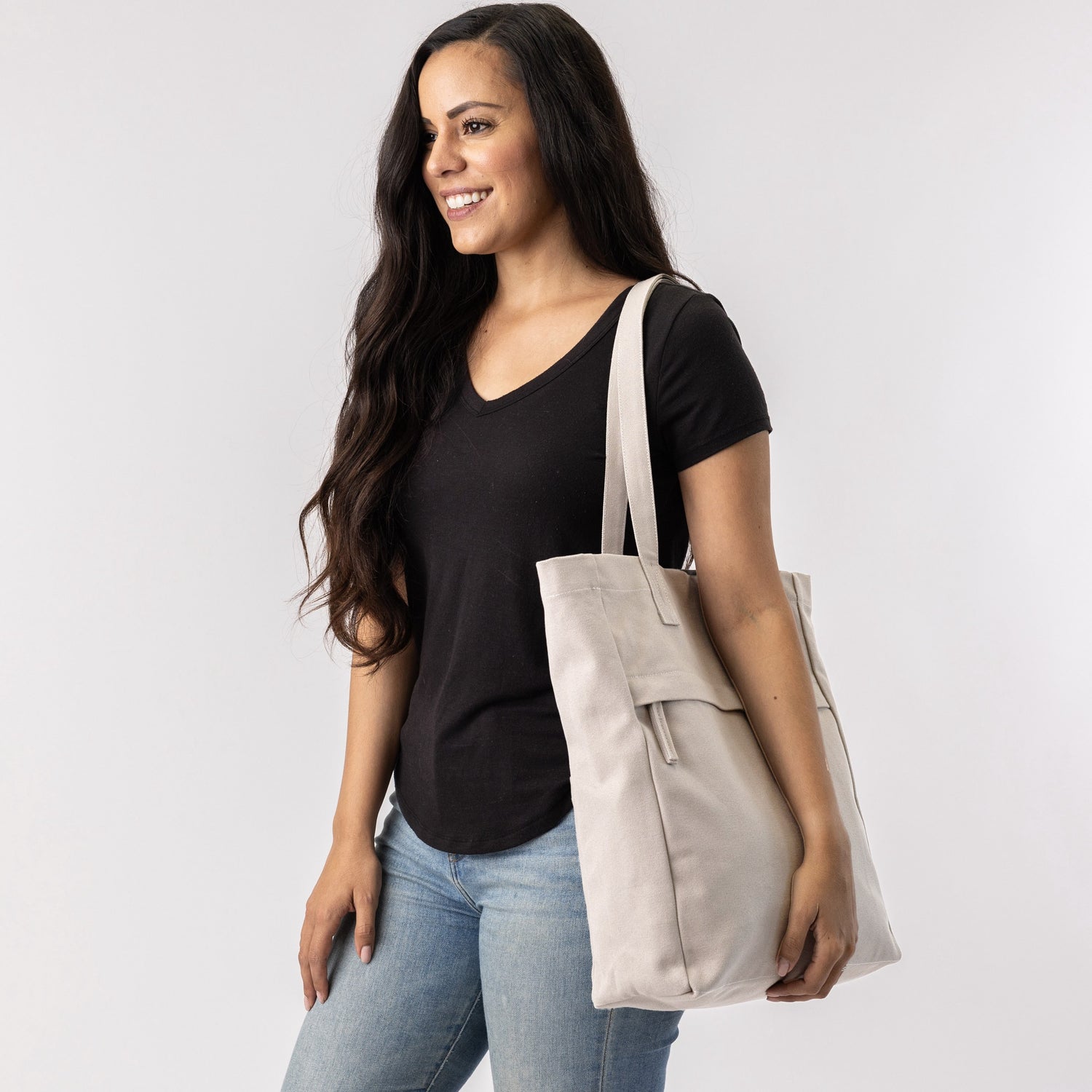 tote bag with dividers