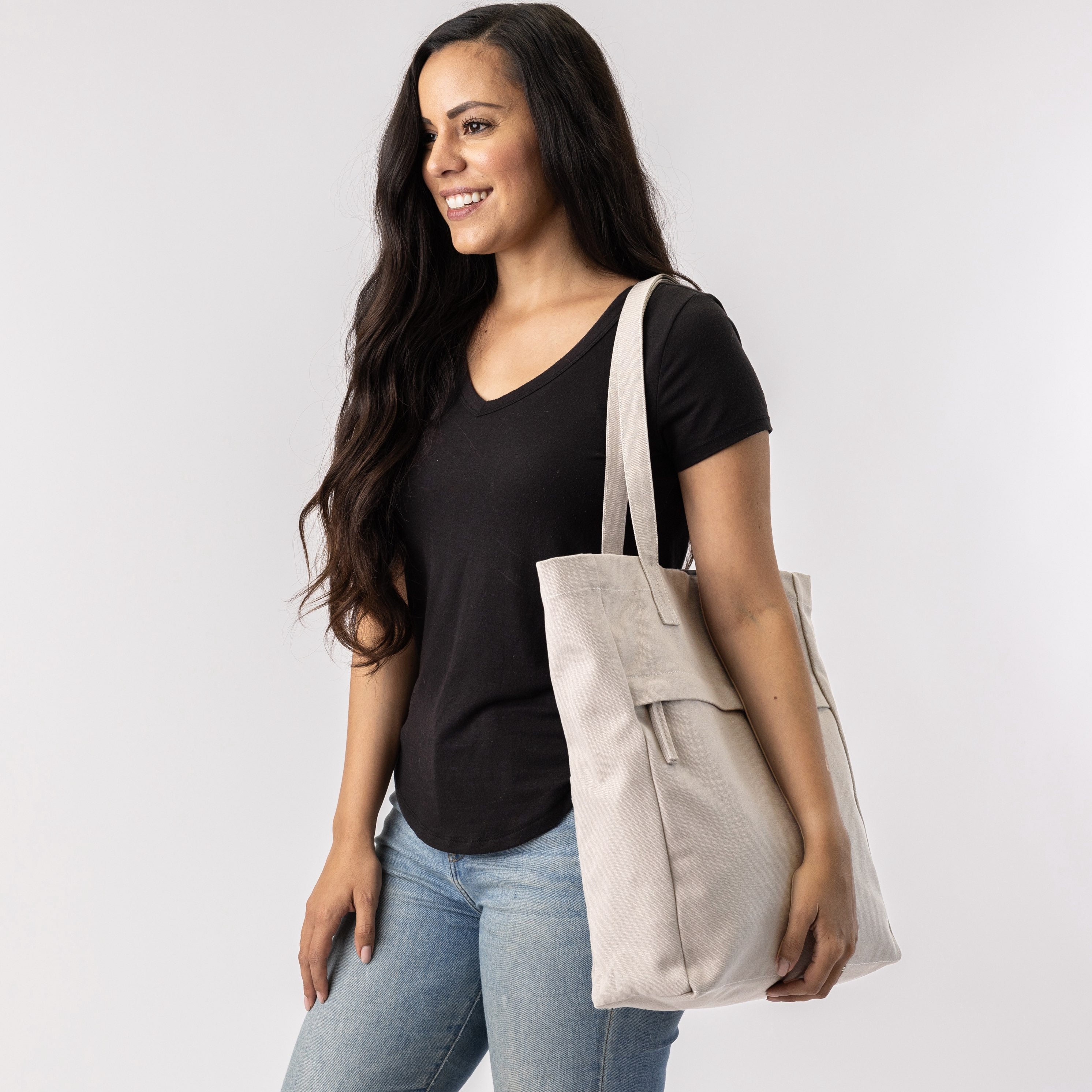 tote bag with dividers
