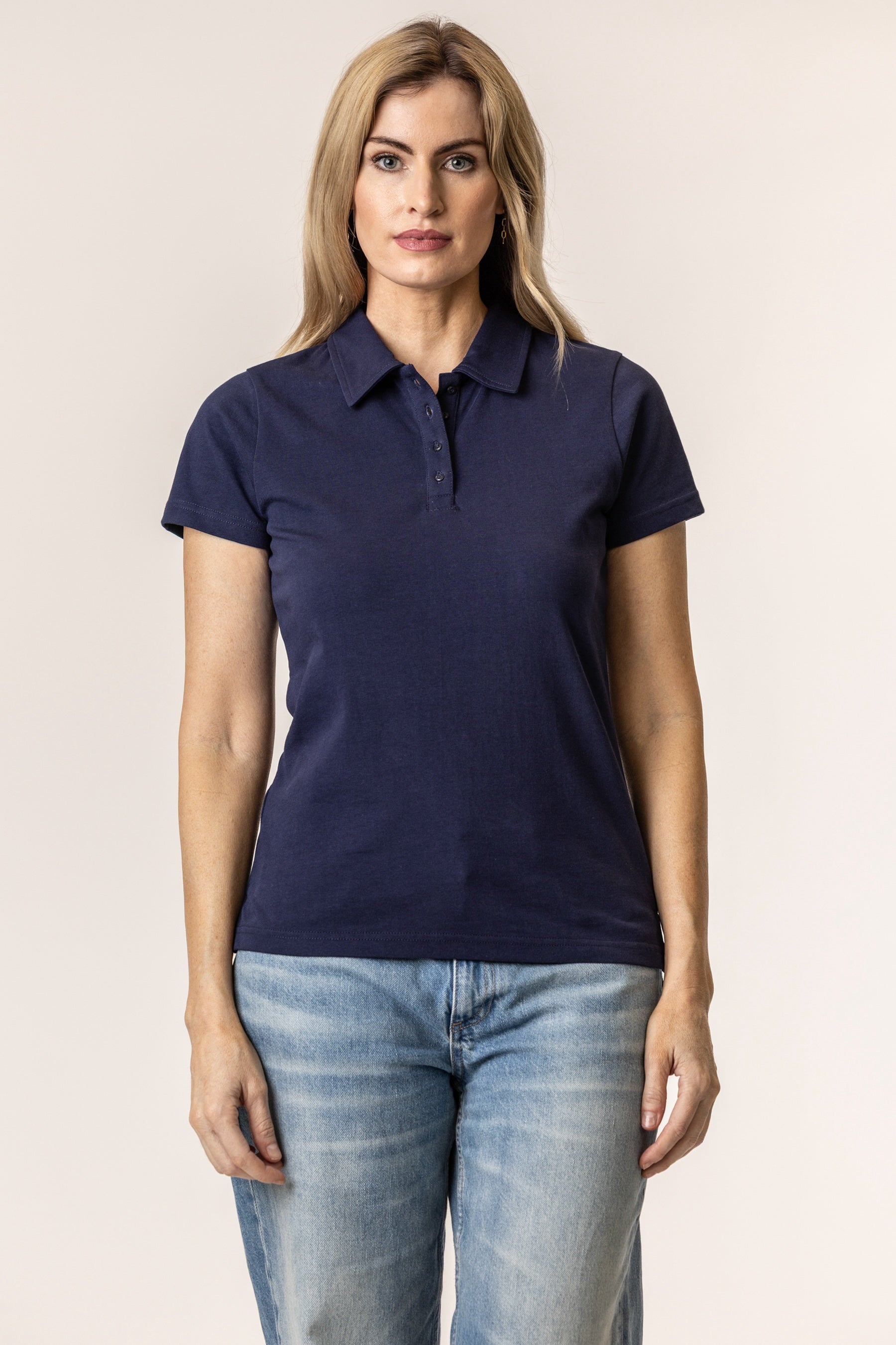 womens polo shirts for work