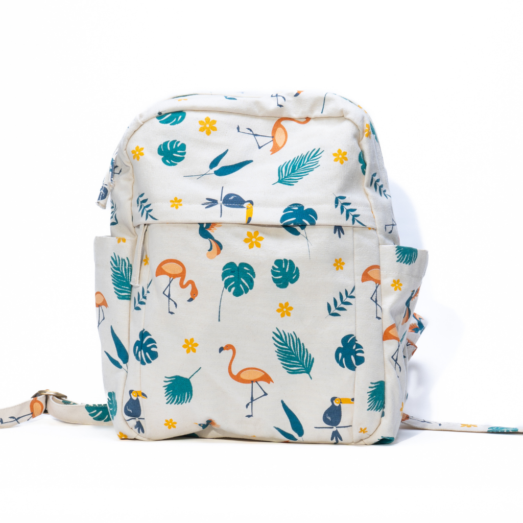 small printed rucksacks