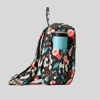 floral medium size backpacks