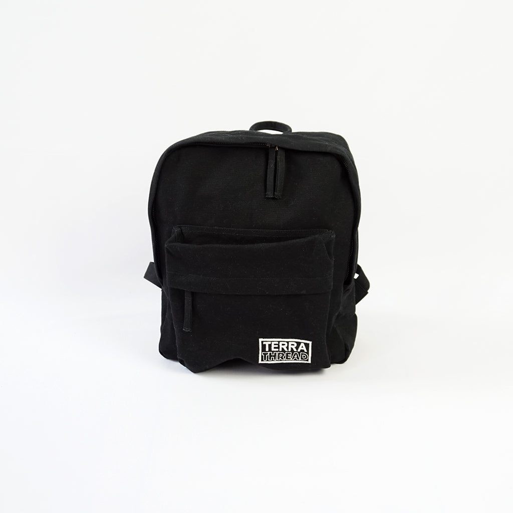 mini black backpack