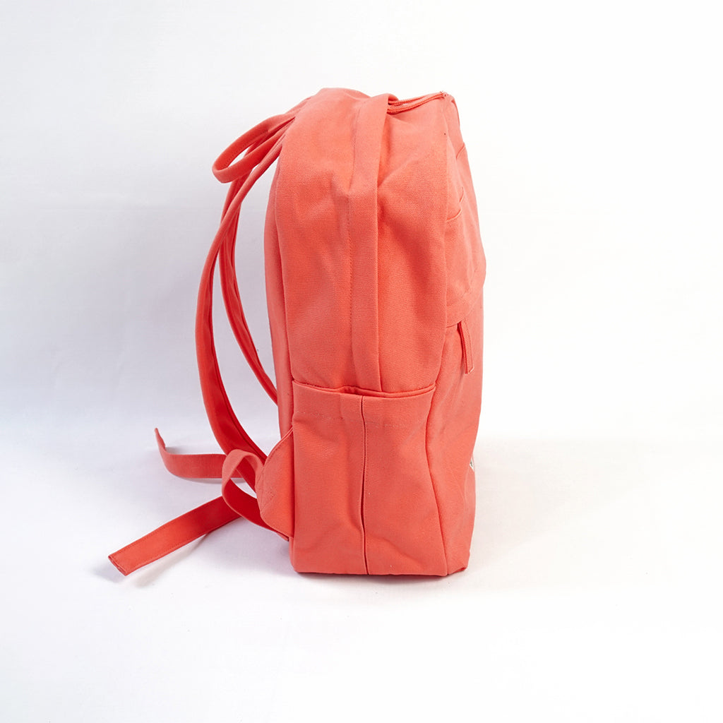 Pink Canvas Backpack