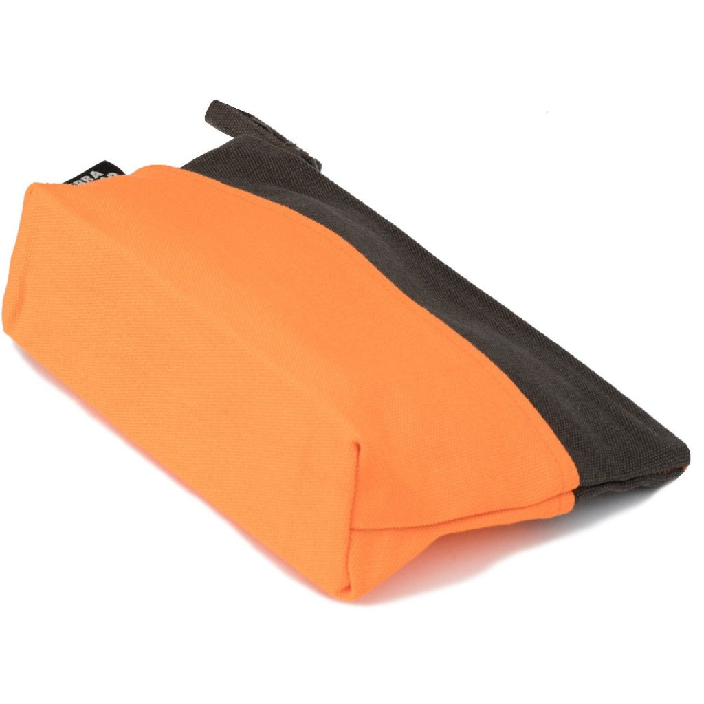 orange cosmetic bags