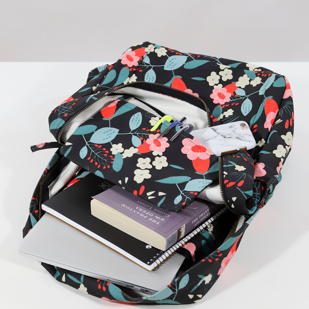 colored backpacks