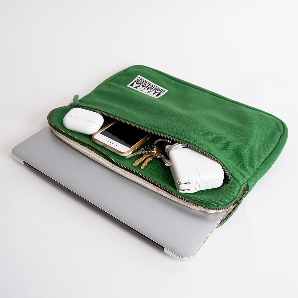 macbook air laptop case 13 inches in green color