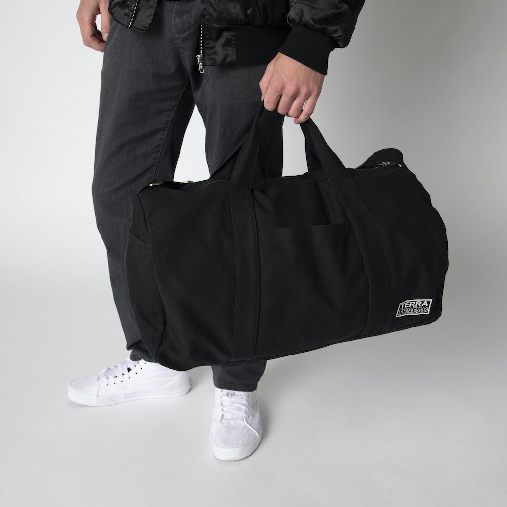 duffle bag black