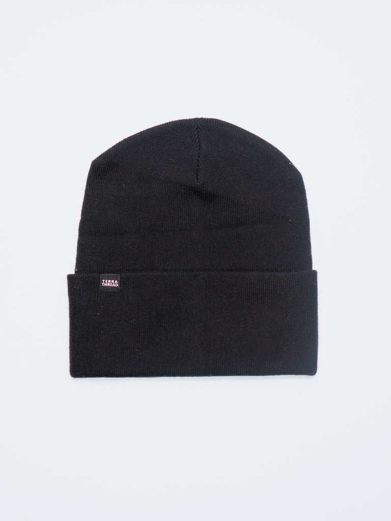 black beanie