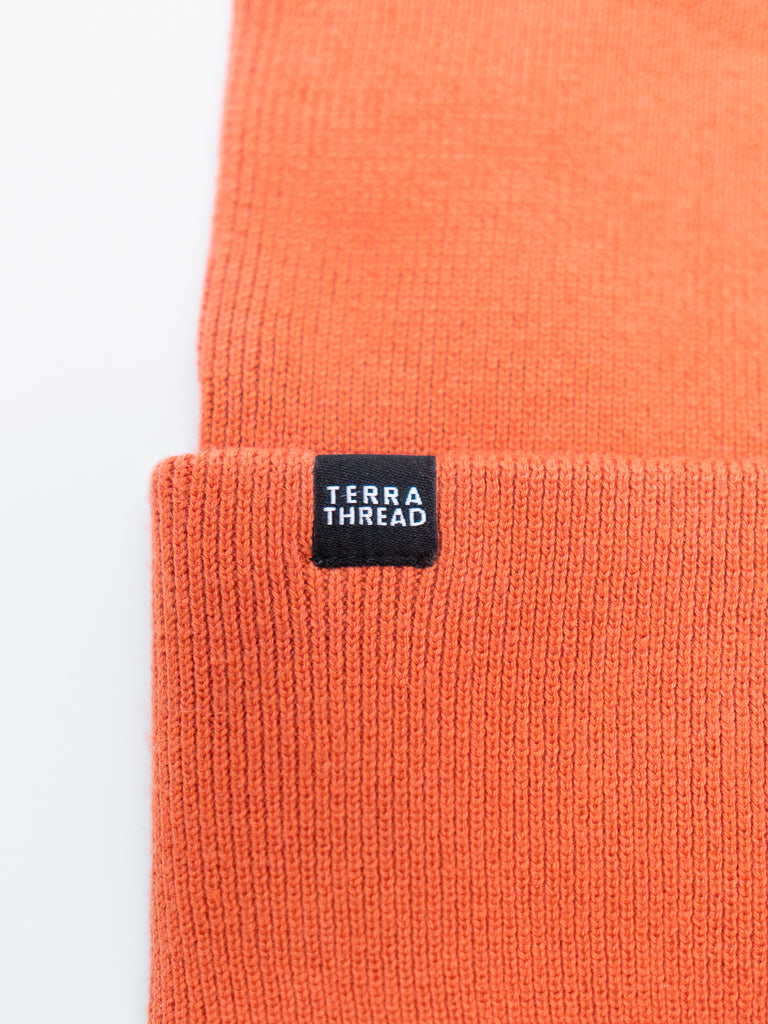 burnt orange beanie