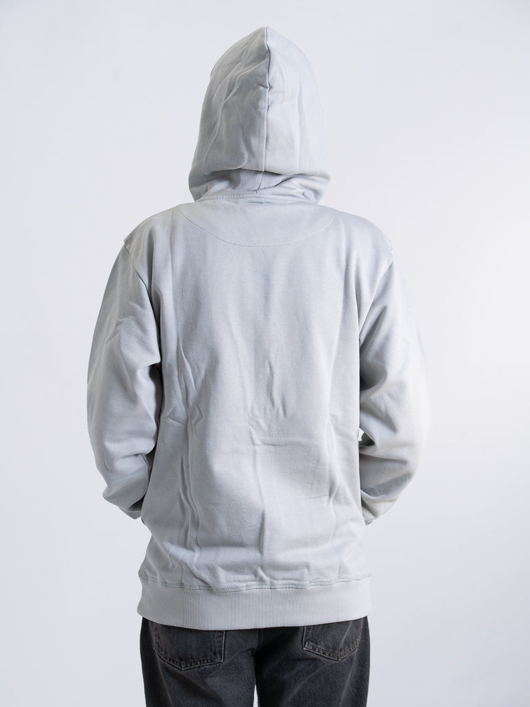 cream zip up hoodie