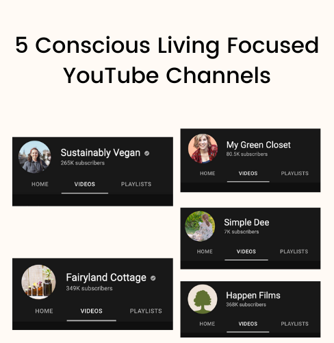 5 Conscious Living Focused YouTube Channels