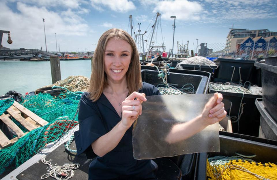 Bioplastic Made from Fish Scales