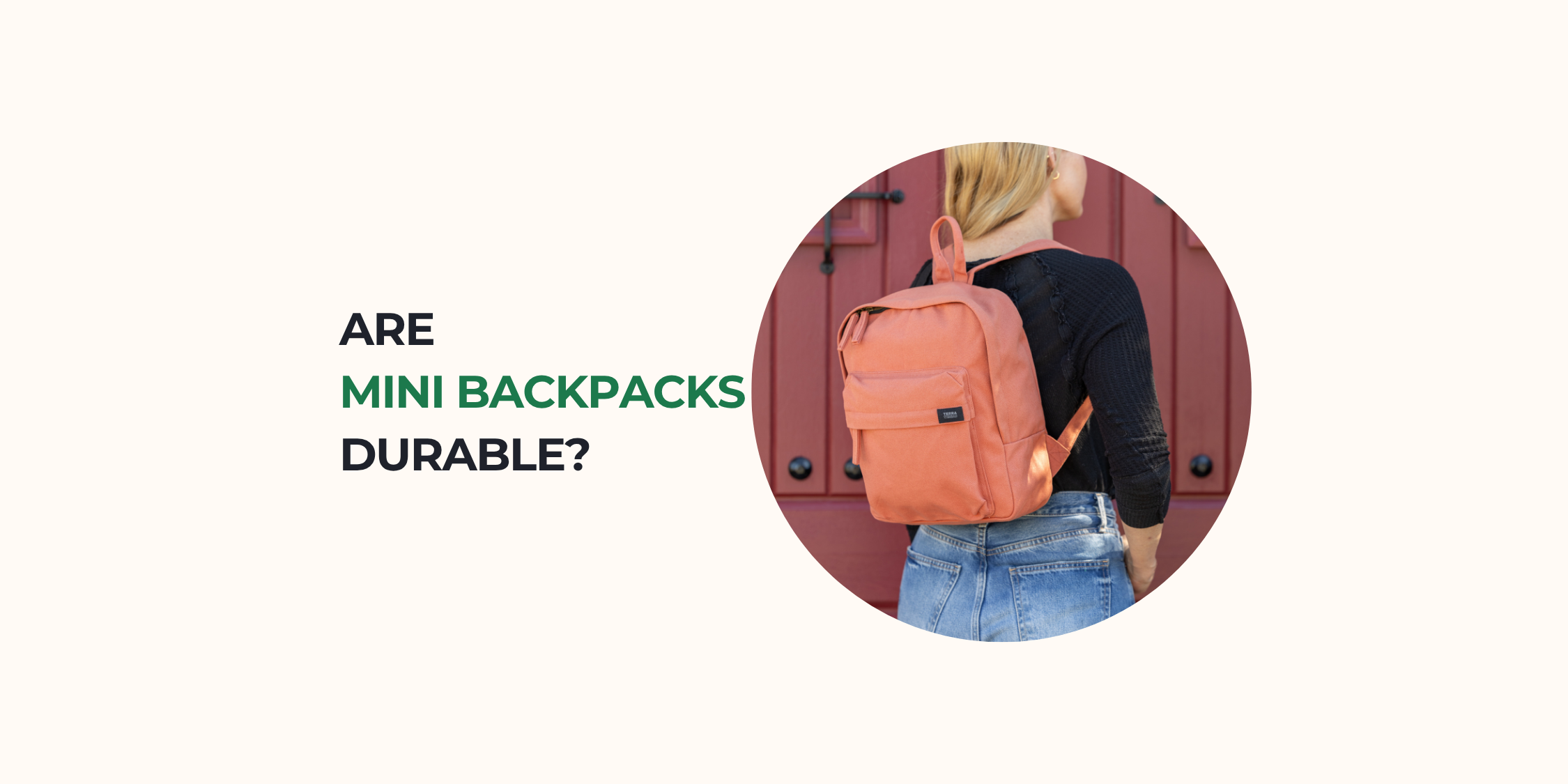 Are Mini Canvas Backpacks Durable? Everything You Need to Know