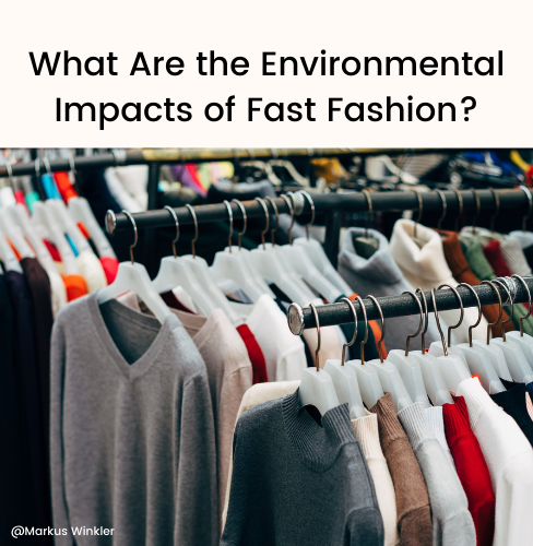 Environmental Impacts of Fast Fashion