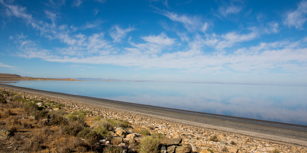 Drying Salt Lake Linked to Environmental & Human Health Concerns