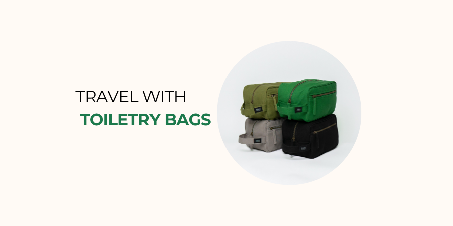 Organic Cotton Toiletry Bags for the Eco Traveler