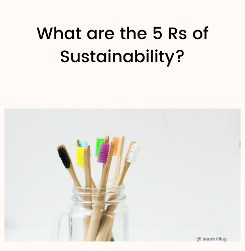  Rs of Sustainability