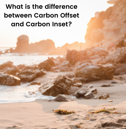 What is the difference between carbon offset and carbon inset?