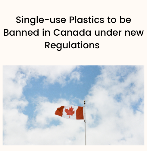 Single-use Plastics to be Banned in Canada