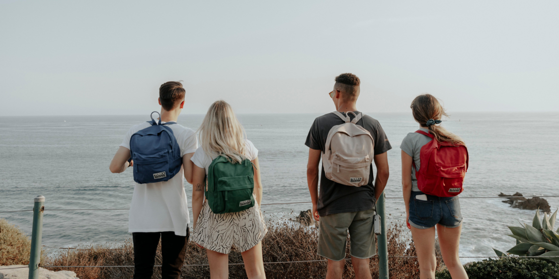 Black Backpack from Terra Thread | Sustainable Backpack