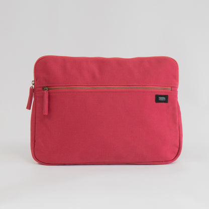15 inch laptop case in red color