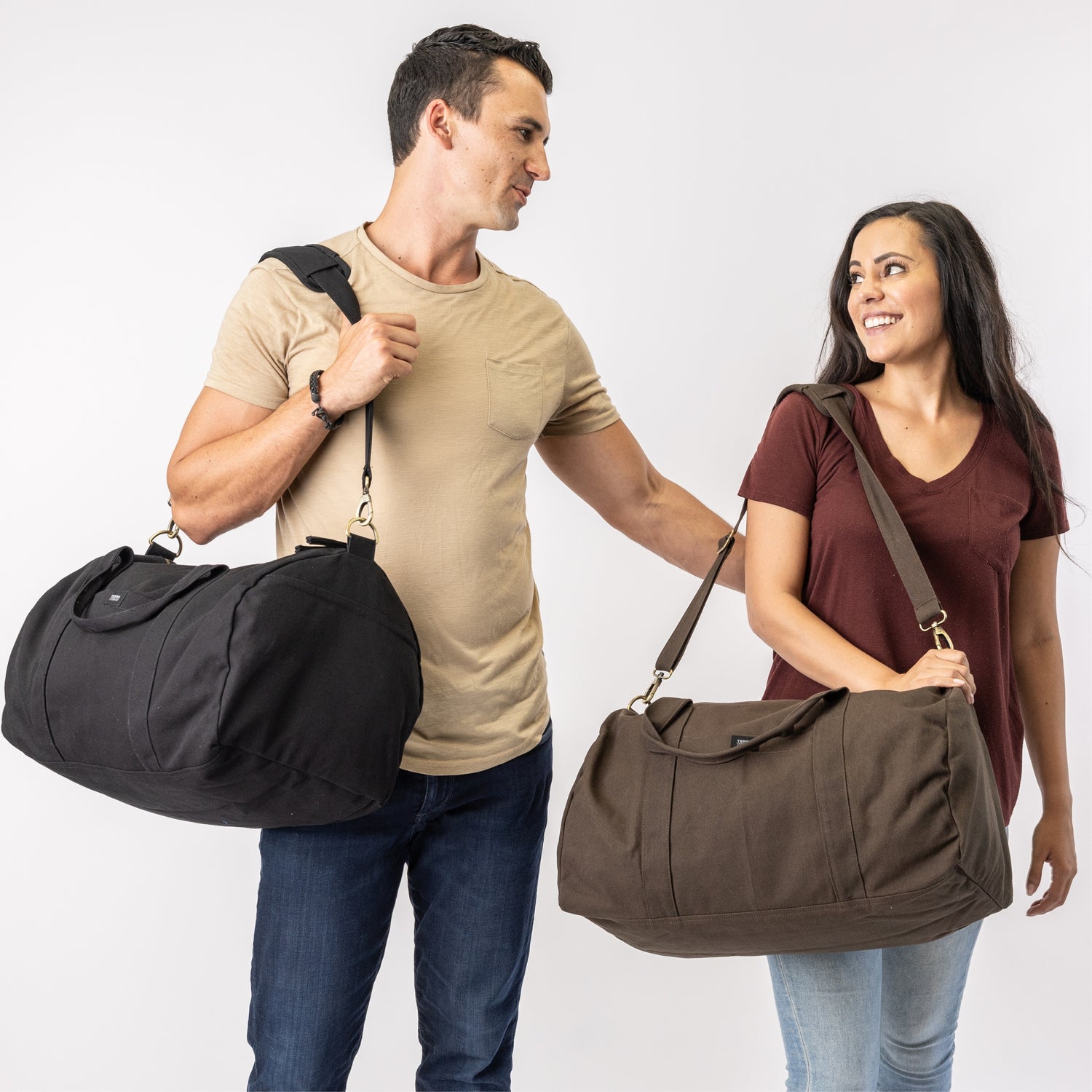 Organic Cotton Canvas Duffle Bags