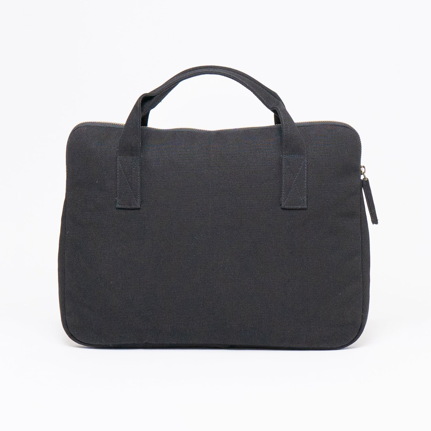 black laptop case with handles