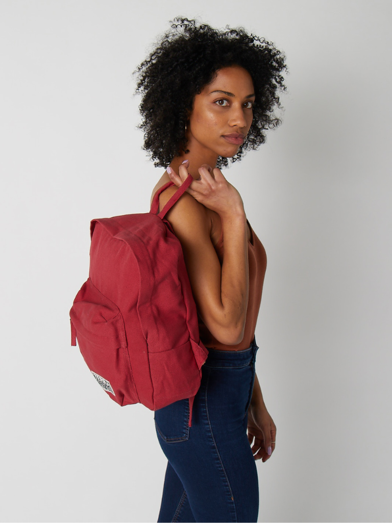 Sustainable Canvas Mini Backpack for Everyday Use