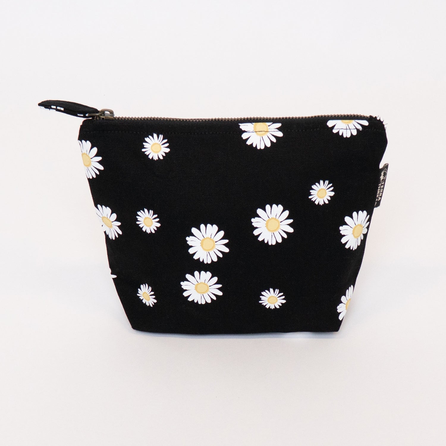 flower print makeup bag