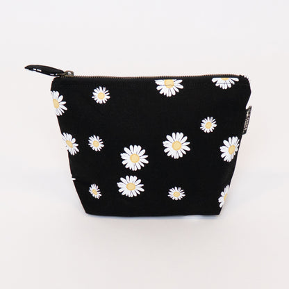 flower print makeup bag