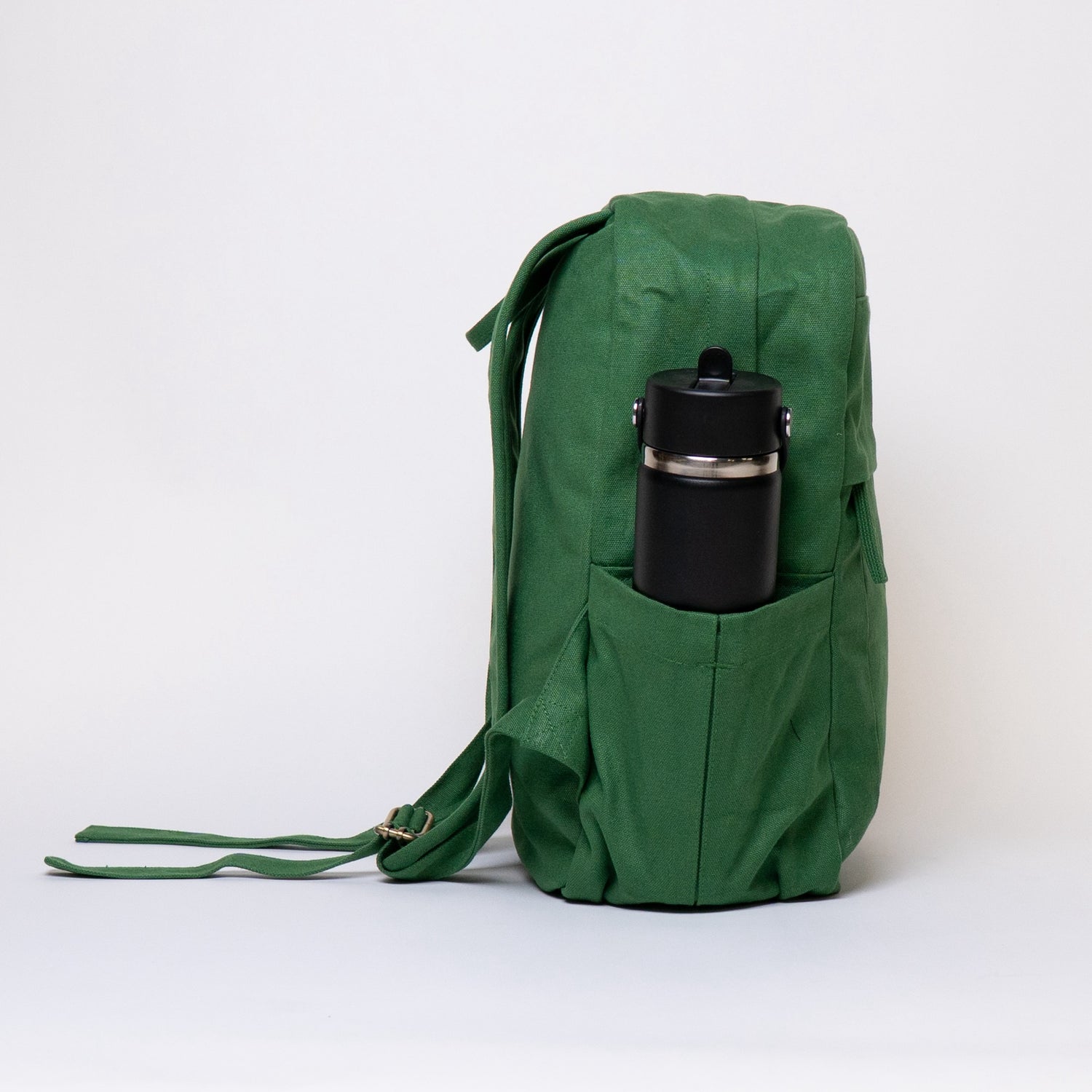 green backpack college