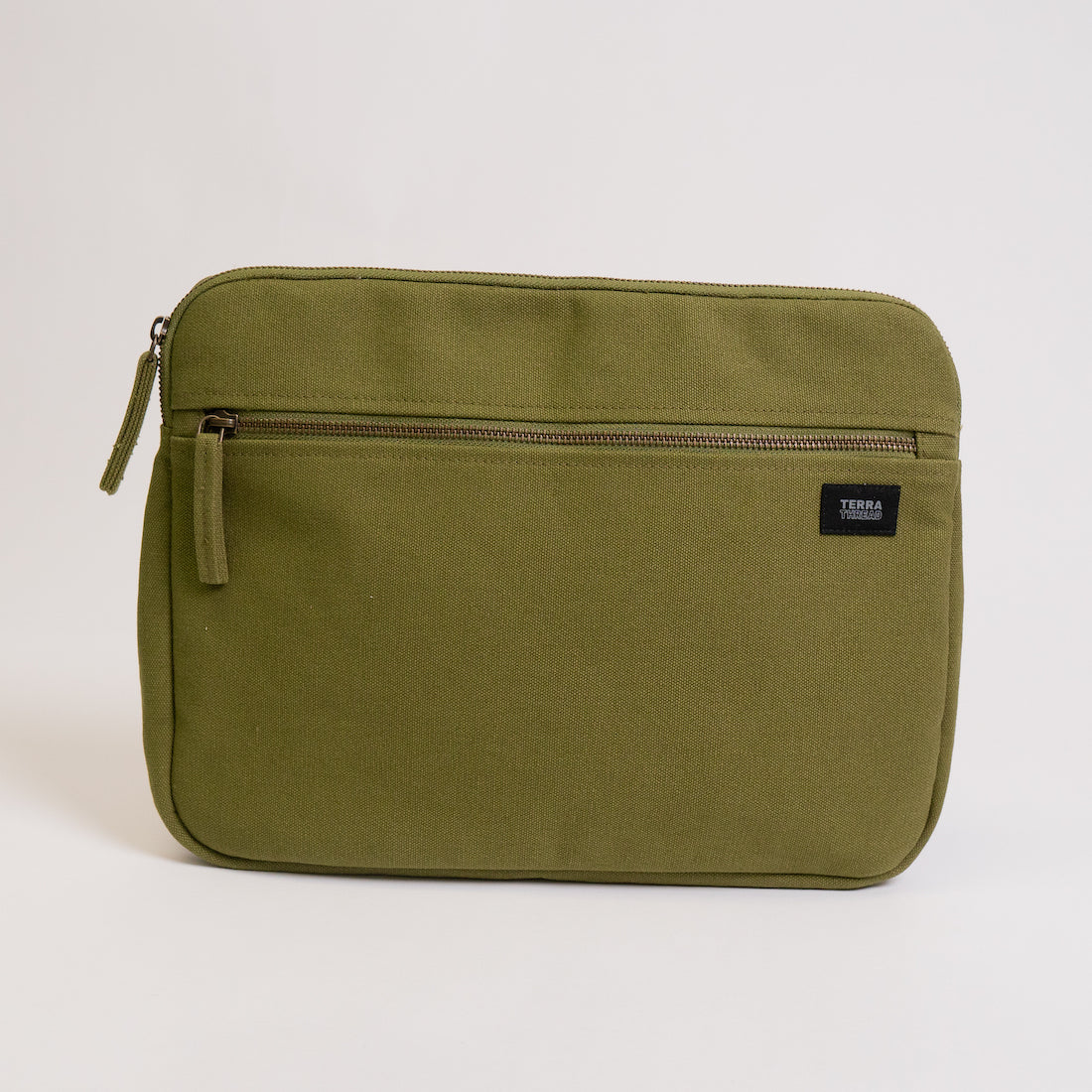 green laptop bag