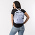 lavender mini backpack